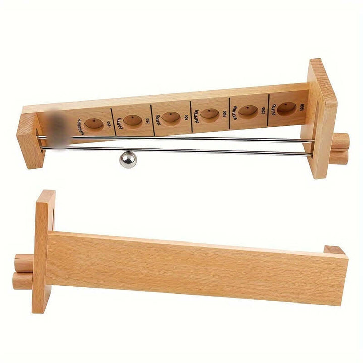 Træ-pinballspil - Rumrejse for familien