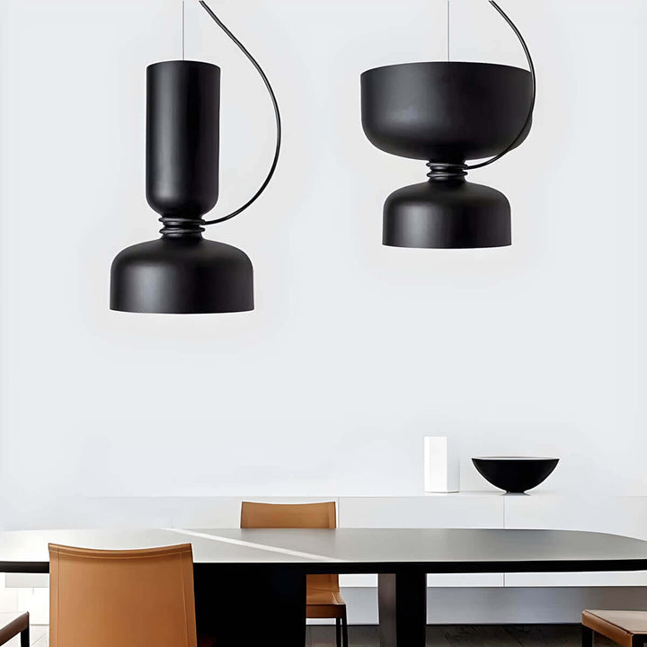 Geometrisk LED Pendellampe i Moderne Design