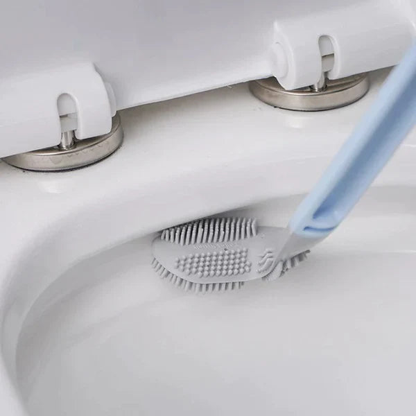 Moderne antibakteriel silikone toiletbørste. Gør badeværelsesrengøringen nem og effektiv.