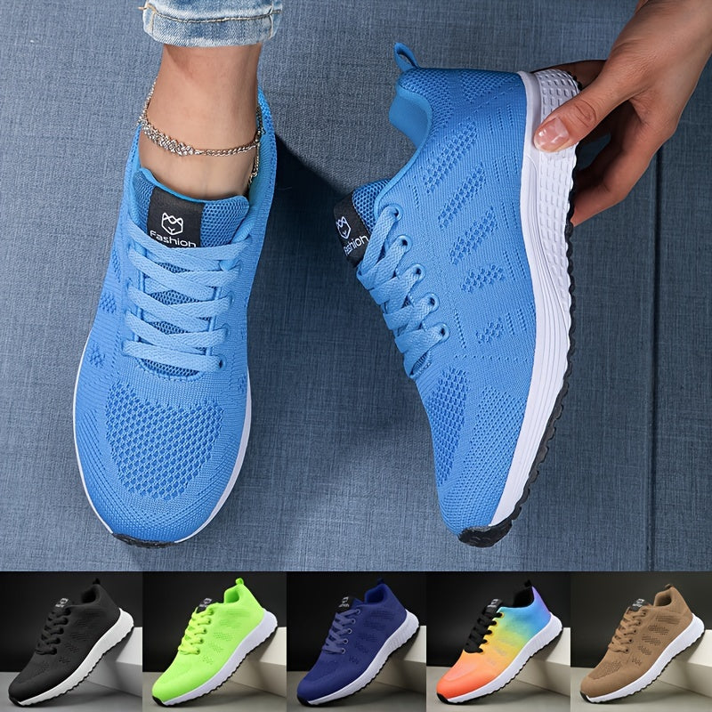 Enkelte damesneakers i en klar farve, der udstråler et rent og moderne look med ultimativ komfort.