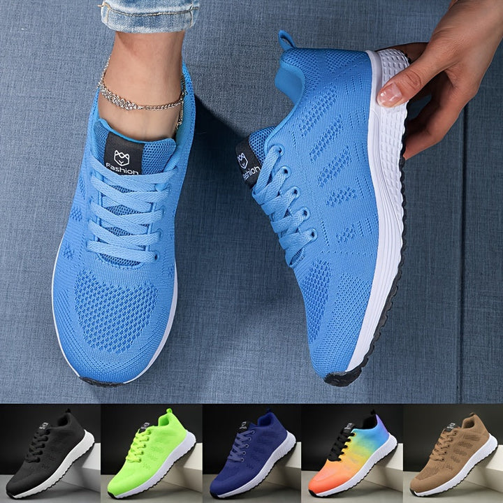 Enkelte damesneakers i en klar farve, der udstråler et rent og moderne look med ultimativ komfort.