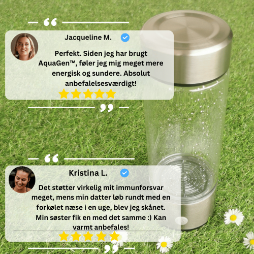 Slank brintvandflaske for daglig detox og en naturlig energiboost. Bidrager til velvære.