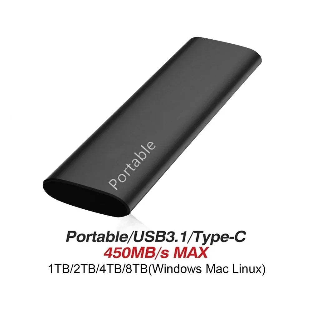 Pålidelig bærbar SSD harddisk til hurtig og sikker digital backup af vigtige data overalt.