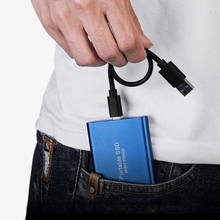 Alsidig aluminium SSD, perfekt til konsol lagring, pc & Mac. Udvid din diskplads nemt.