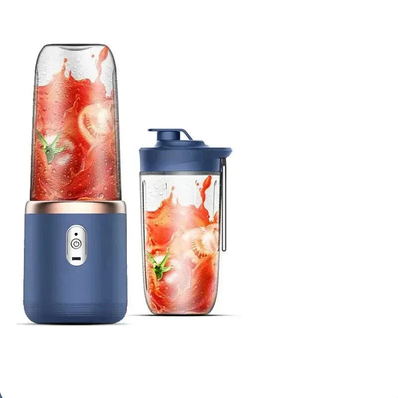 Bærbar ledningsfri blender med To Go-kop, perfekt til smoothies og juice på farten. Genopladelig og kompakt.