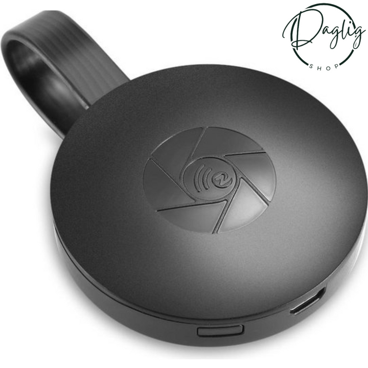 Bærbar trådløs TV-streamer uden Wi-Fi. Perfekt til nem skærmdeling fra mobil til TV via Bluetooth.