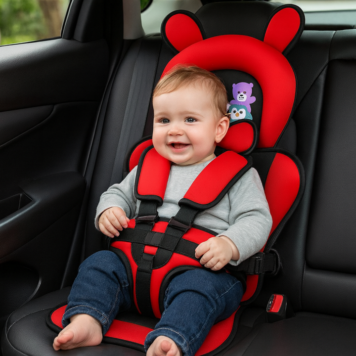 Praktisk transportabelt babyrejsesæde, der gør måltider nemmere og mere afslappede for forældre.