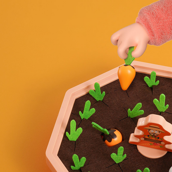 Montessori-inspireret magnetisk lærespil til børn, fremmer finmotorik, fokus og pædagogisk leg.