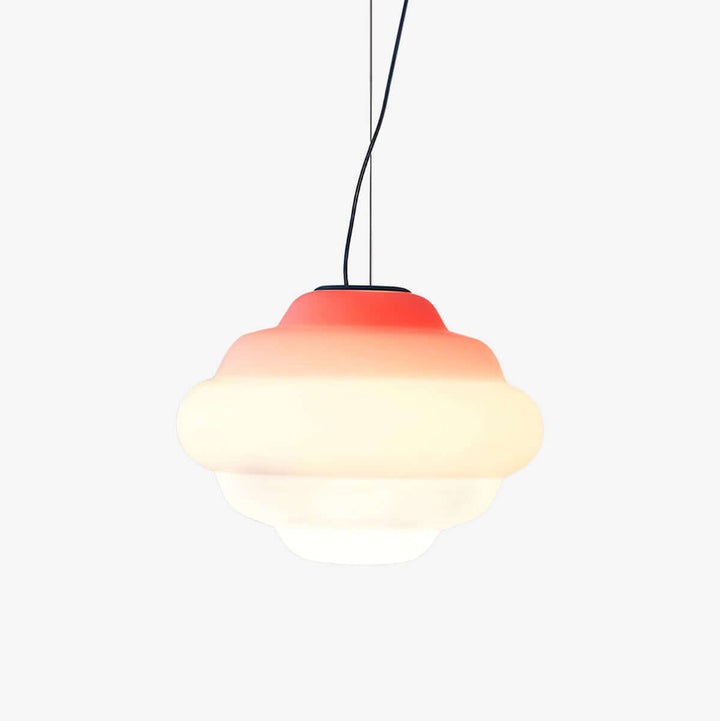 Gradient Sky Cloud Pendel Lampe