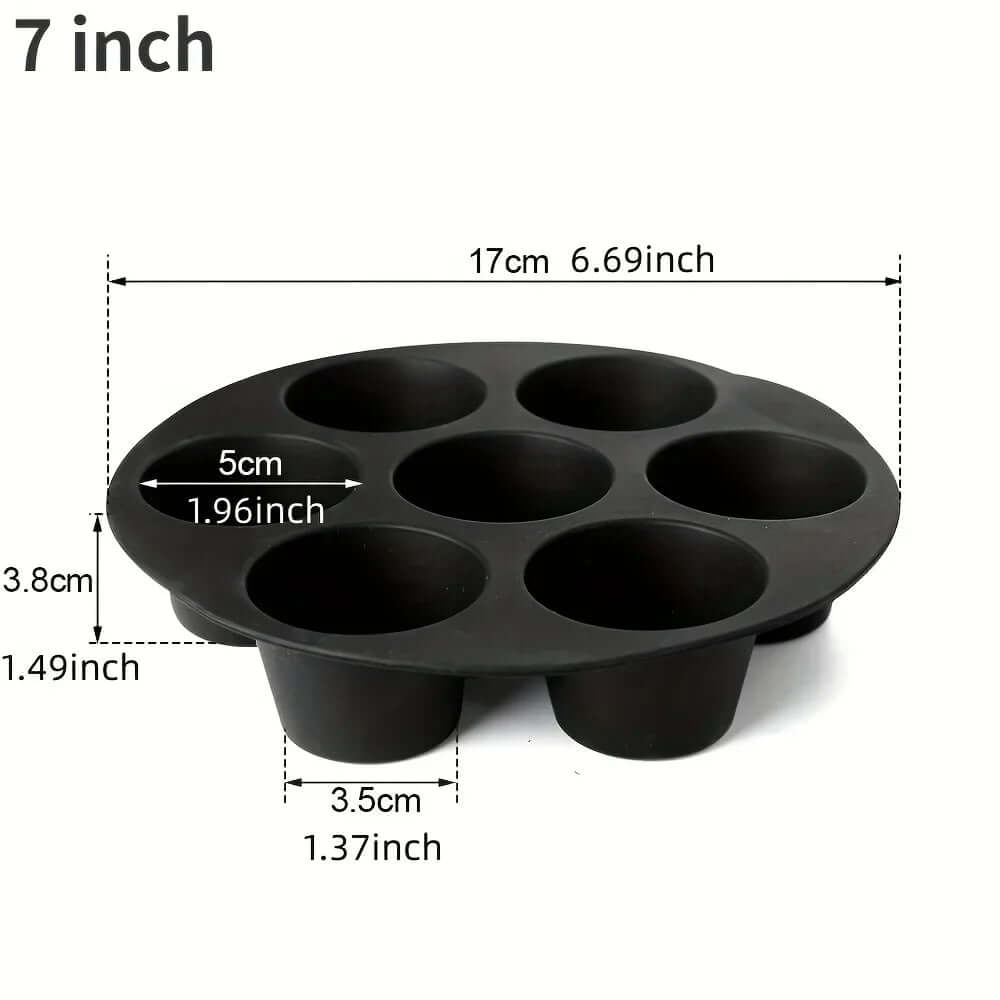Silikone Muffinform Airfryer - Non-stick & Fleksibel
