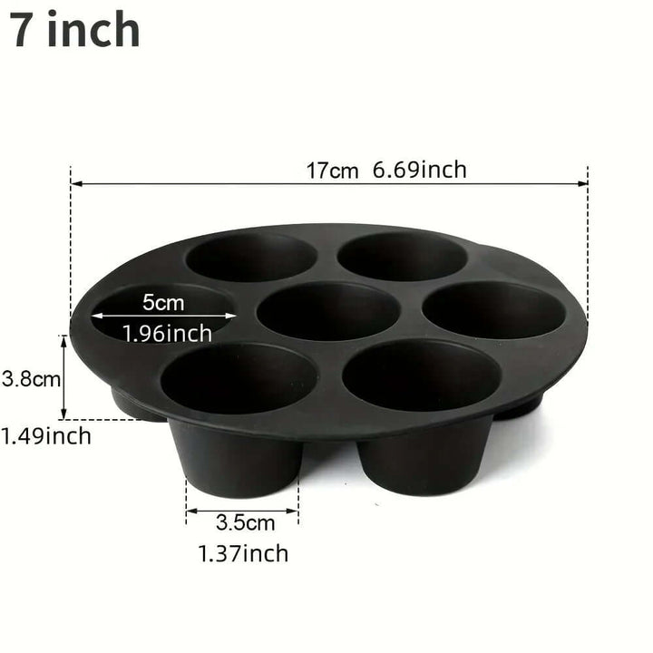 Silikone Muffinform Airfryer - Non-stick & Fleksibel