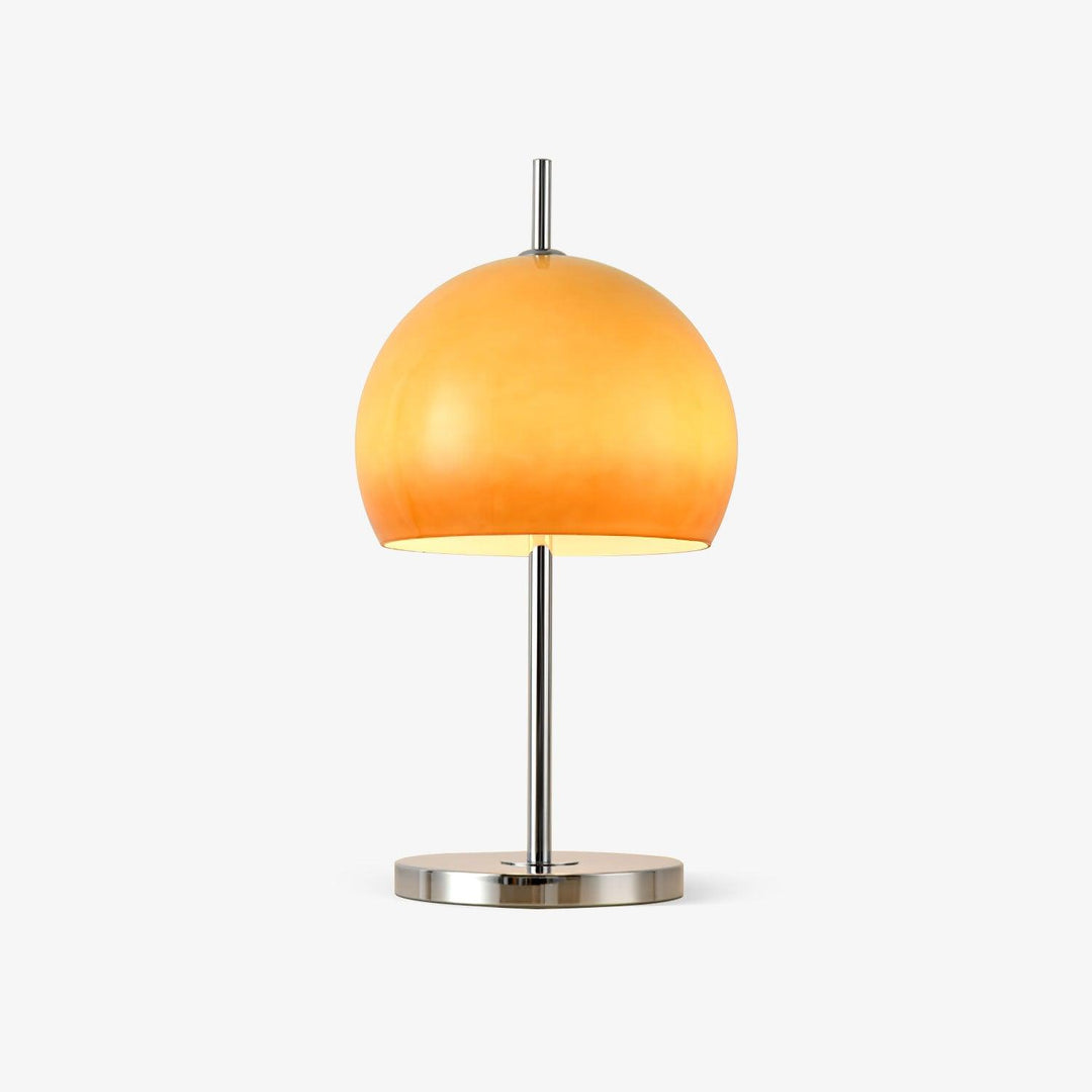 Svamp Design Bordlampe Glas Ravfarvet