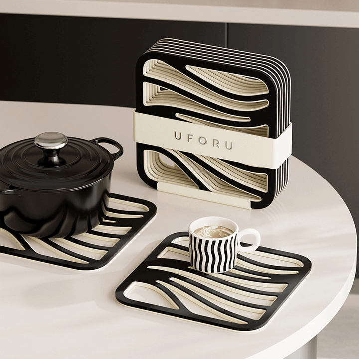 6 stk. varmeunderlag - moderne design