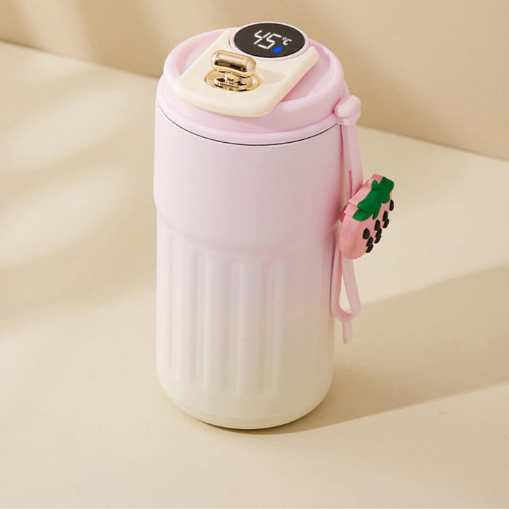Isoleret termokop 450ml med LED temperaturvisning