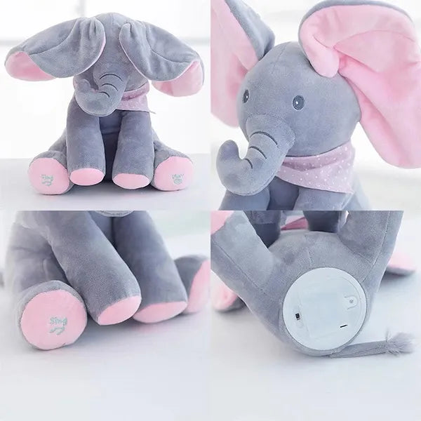 Sødt interaktivt elefant legetøj, der synger og vifter med ørerne. En populær bamse.