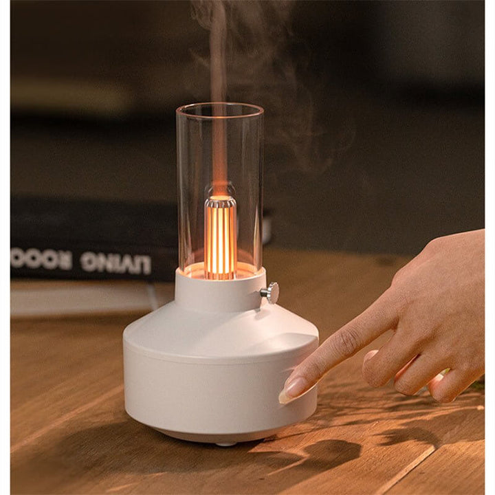 Ultrasonisk Aroma Diffuser med Natlys
