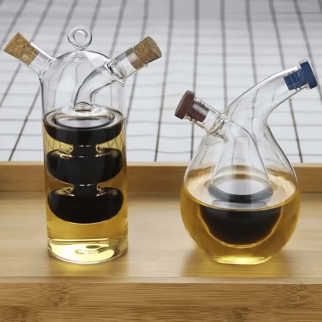 Dobbelt Olie- & Eddikedispenser
