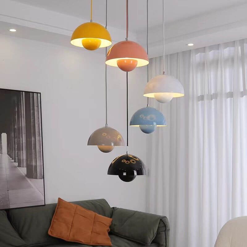 LED Pendelarmatur i urtepotte design til soveværelset