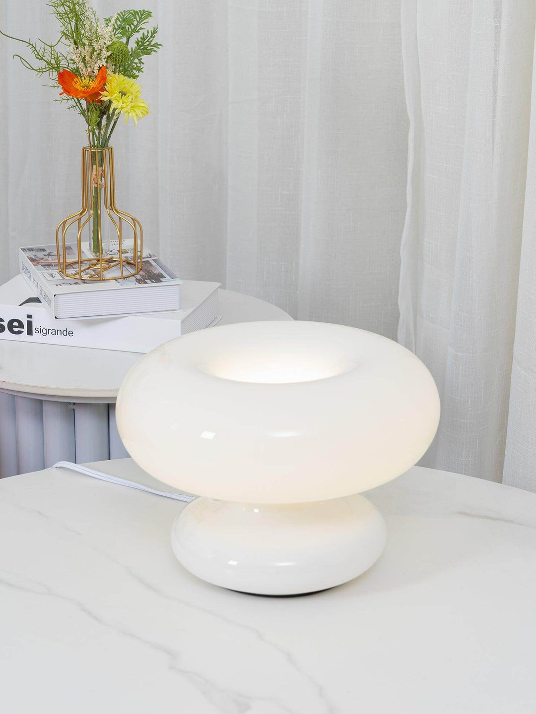 Donut Bordlampe Moderne LED Indendørsbelysning