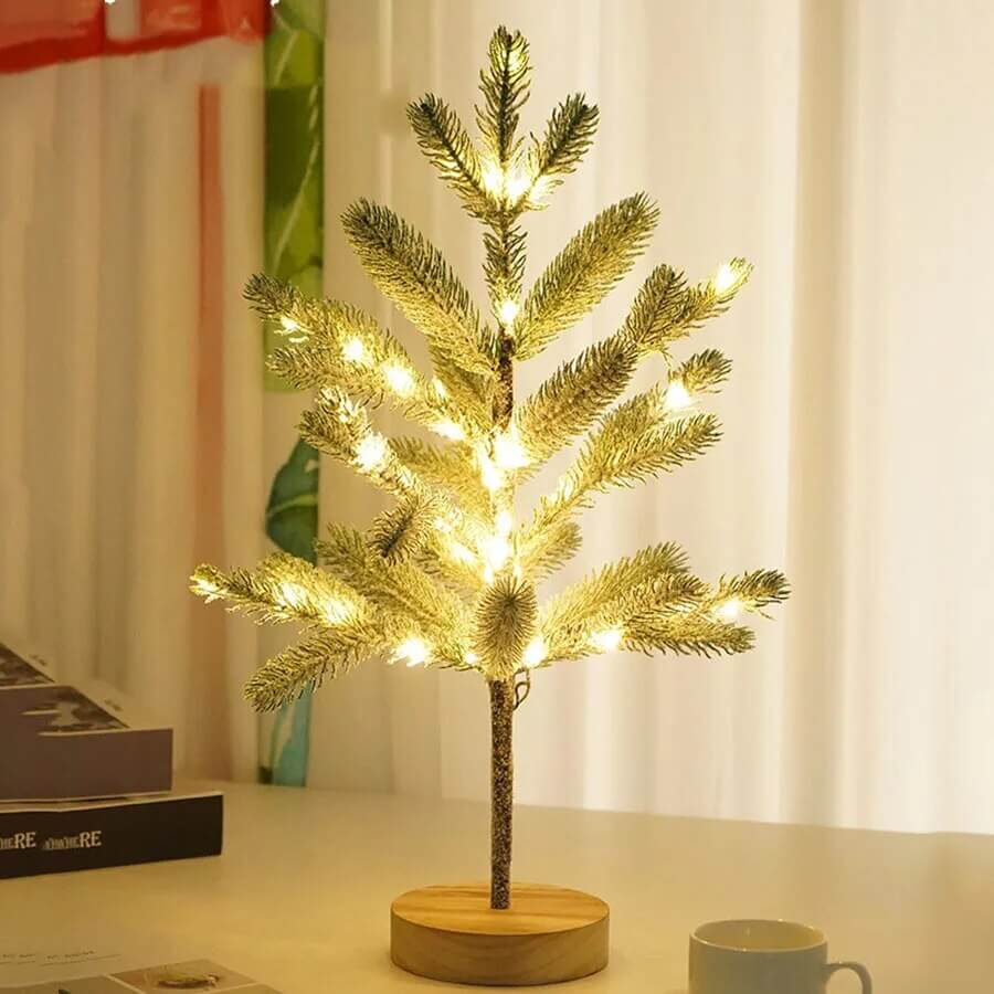 Dekorativ LED-juletræ 50cm