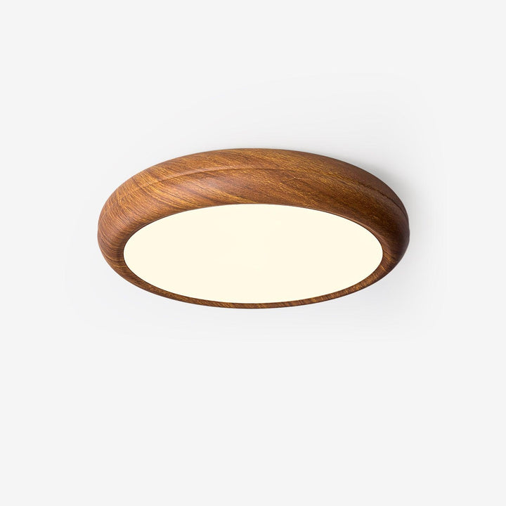 LED Loft Rund Loftlampe i Trælook