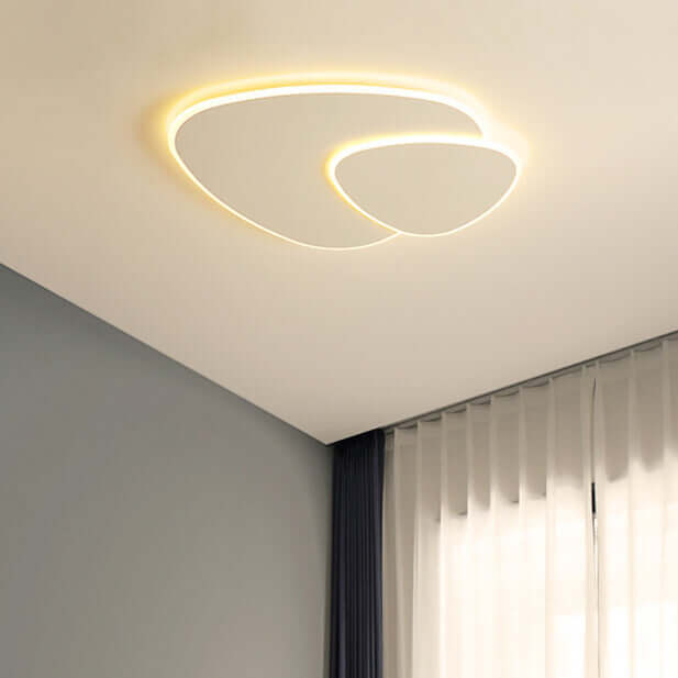 Elliptisk LED Loftlampe - Modern Stil