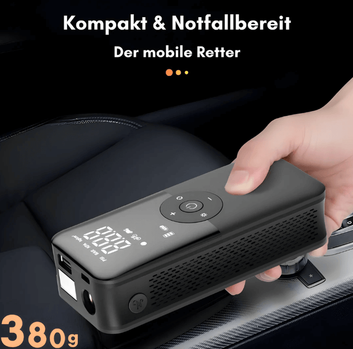Bærbar Minipumpe med Digital Display