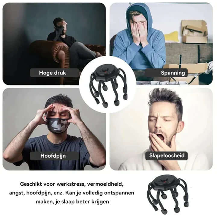 Hovedmassageapparat - Afslapning & Velvære