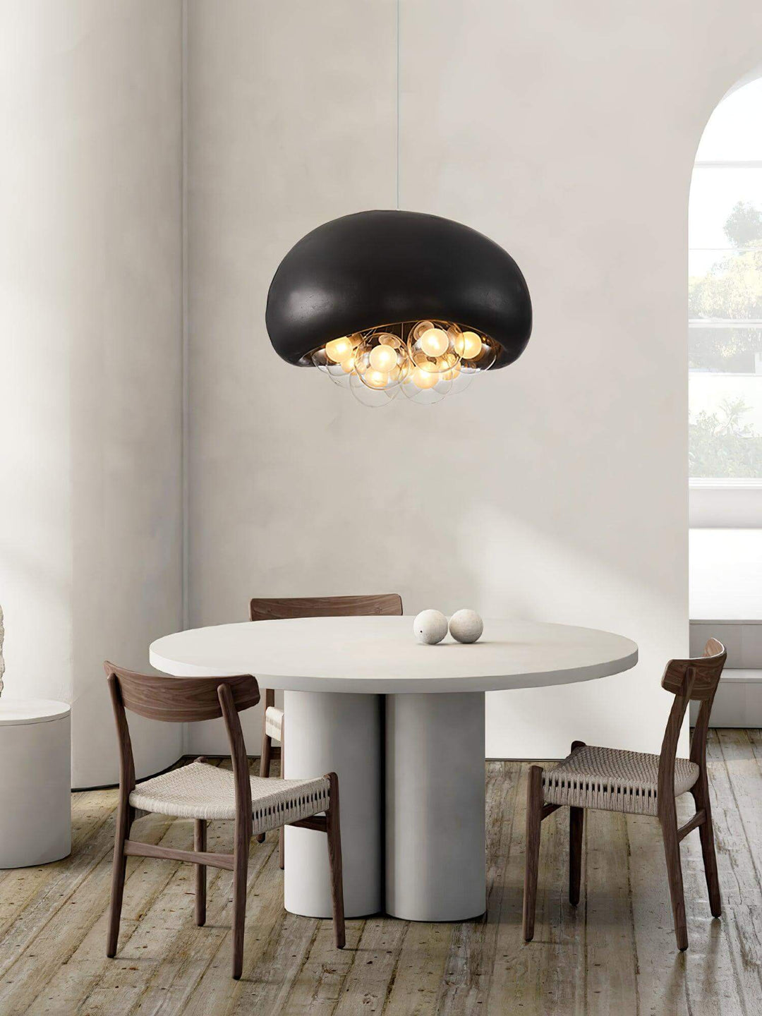 Moderne pendellampe med boble-design