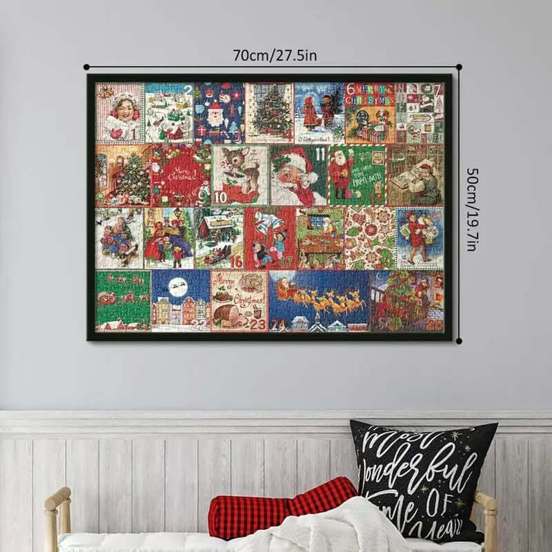 Julepuslespil Adventskalender