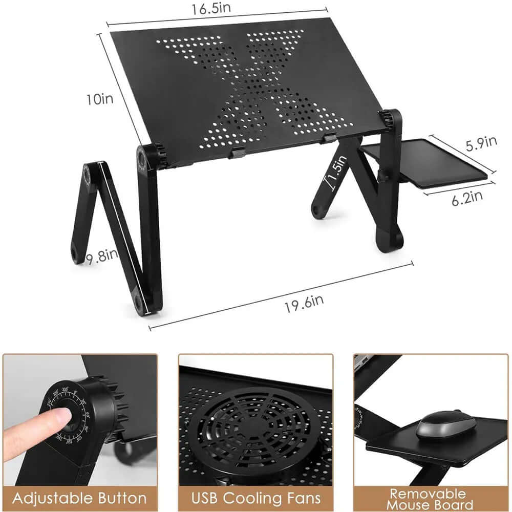 Ergonomisk 360° Justerbar Laptopstander