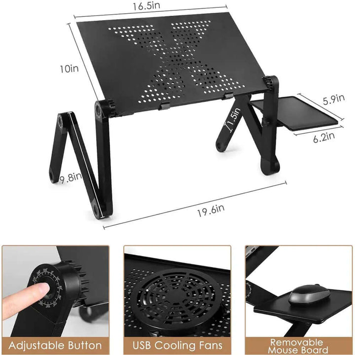 Ergonomisk 360° Justerbar Laptopstander