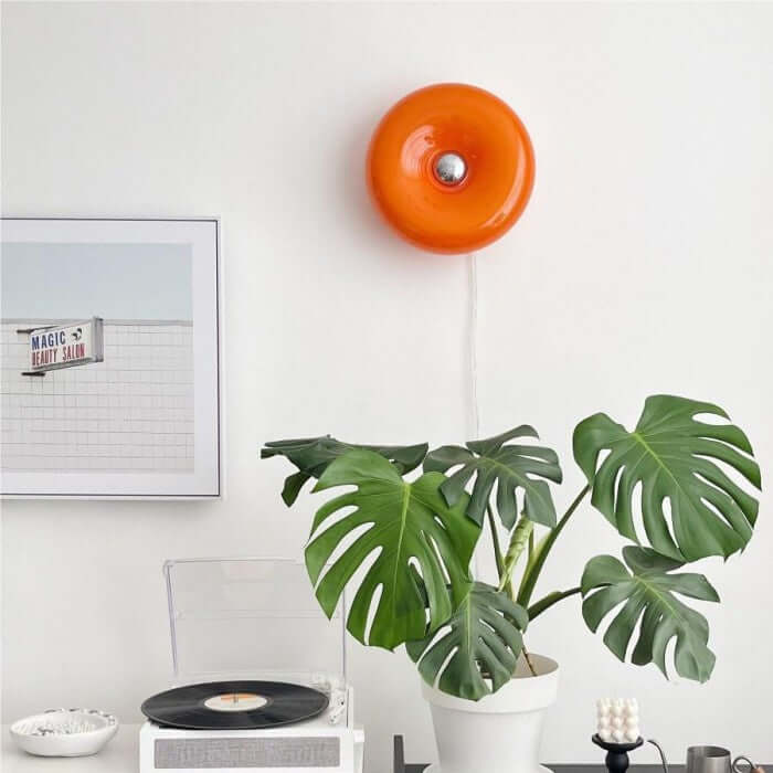 Dæmpbar Donut Væg- & Bordlampe
