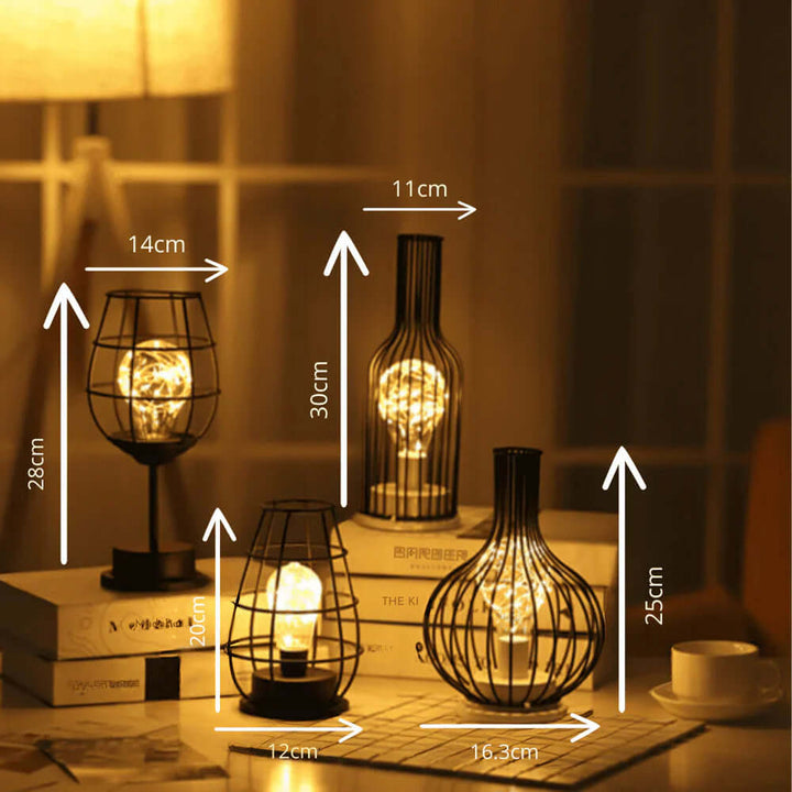 Justerbar Bordlampe til Enhver Indretning