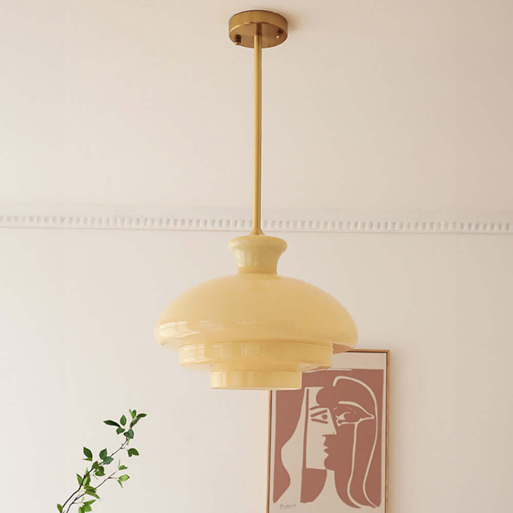 Cremegul Bauhaus Pendellampe Glas