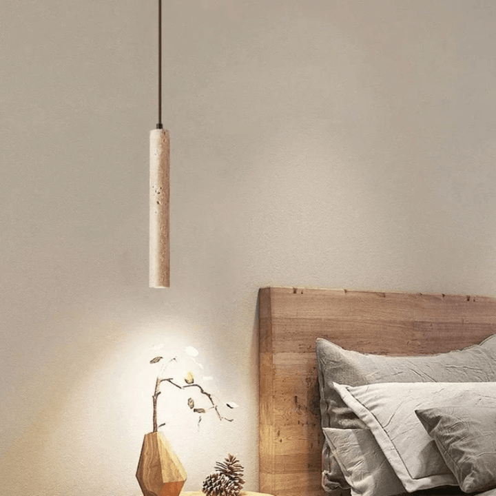 Minimalistisk LED-lysekrone i Wabi-Sabi stil