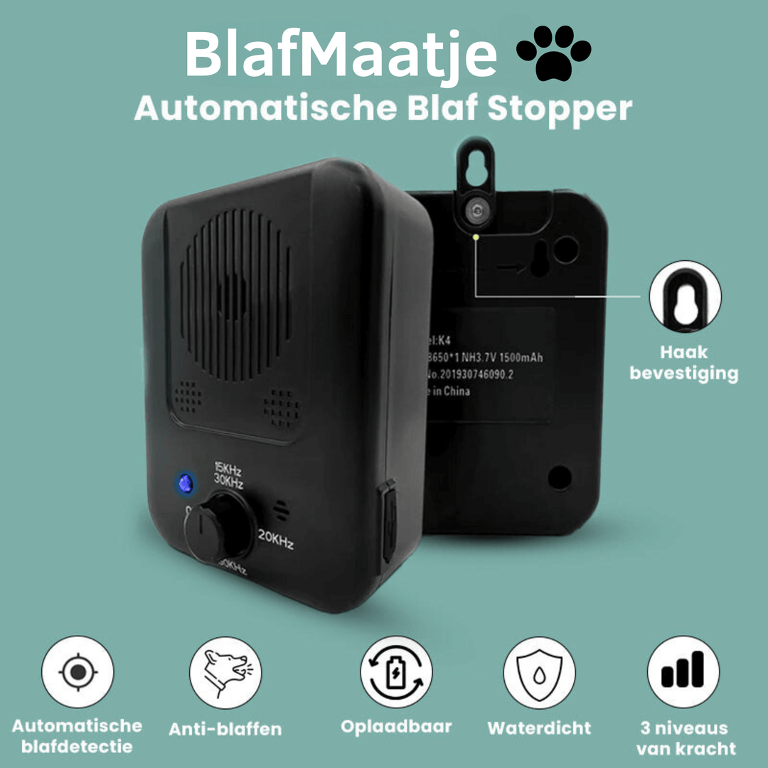 Hunde ultralyd anti-gø enhed