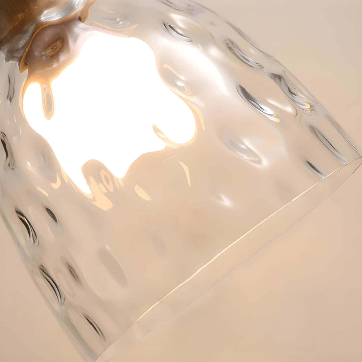 Moderne Glas Lysekrone med 1/3 Hoveder