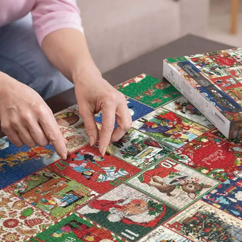 Julepuslespil Adventskalender