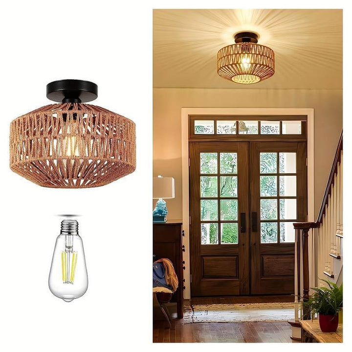 Boheme Håndlavet Loftslampe