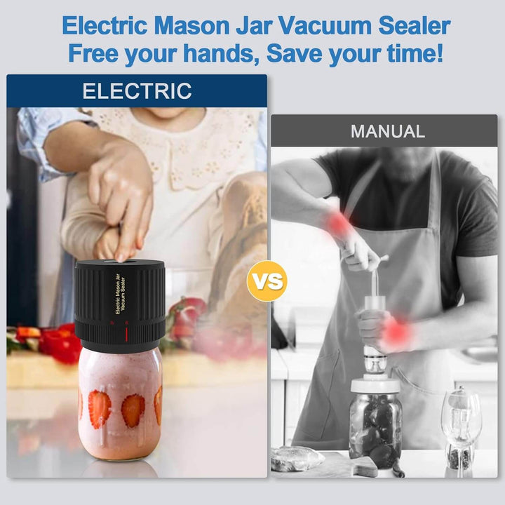 Elektrisk Vakuumforsegler til Glas