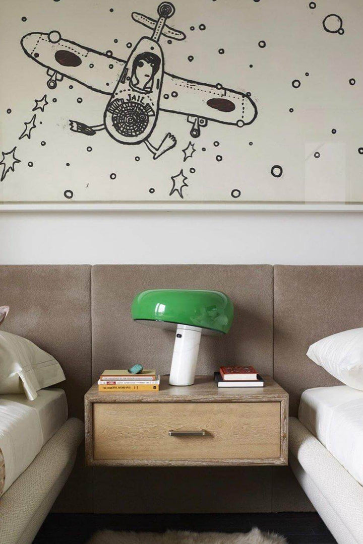 Designer Bordlampe i Marmor
