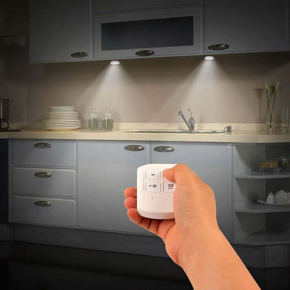 Smarte LED-belysning med Timer & Fjernbetjening