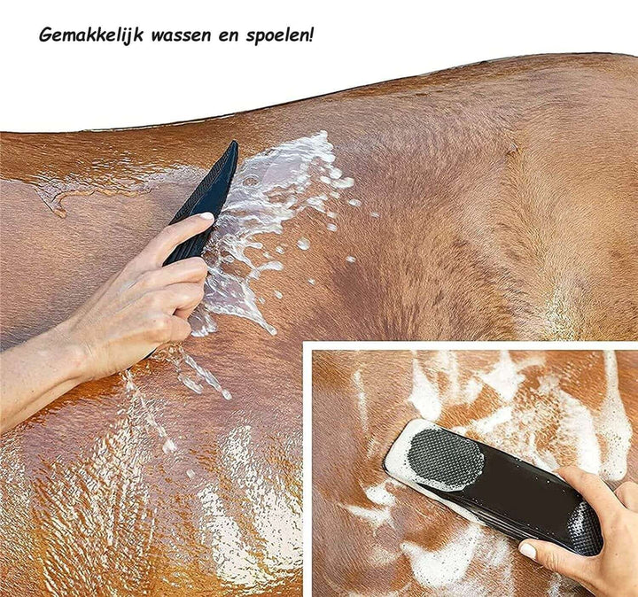 6-i-1 Heste striglebørste for glans & komfort