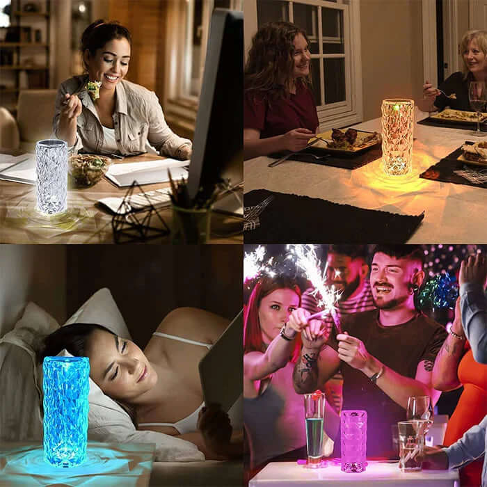 Dæmpbar moderne LED-krystallampe