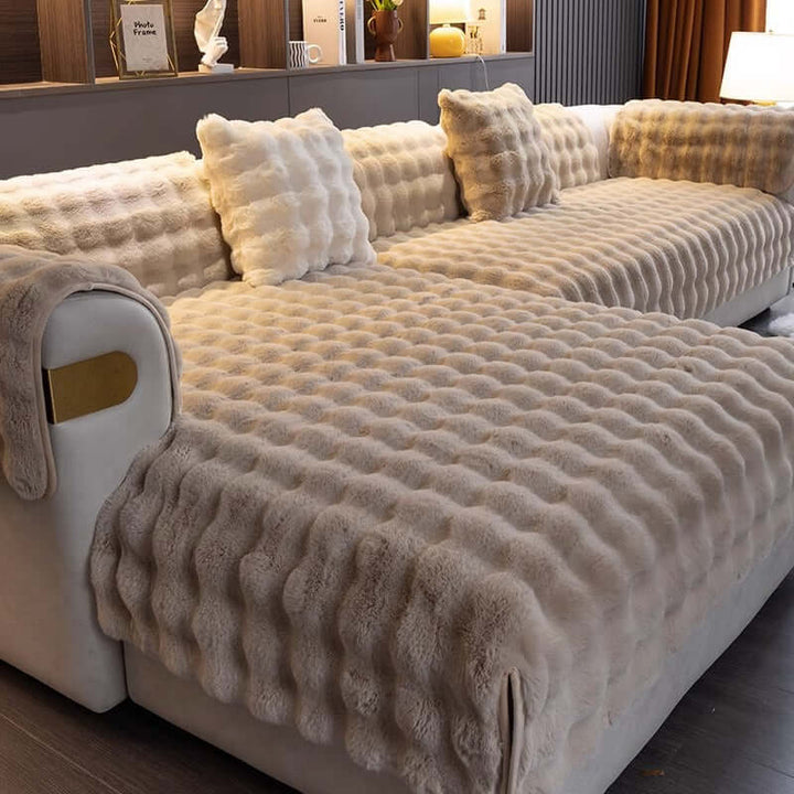Premium sofaovertræk - skridsikkert og holdbart