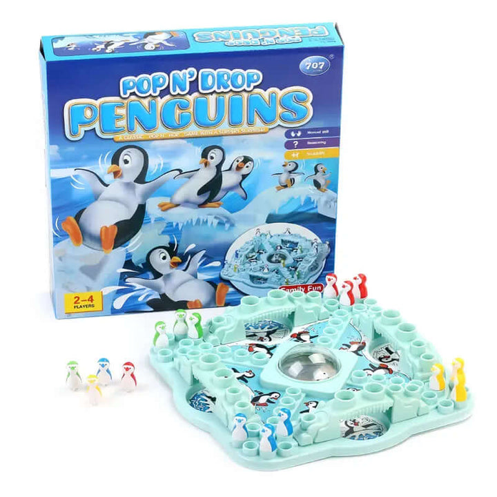 Pinguinrutsche: Familiespil