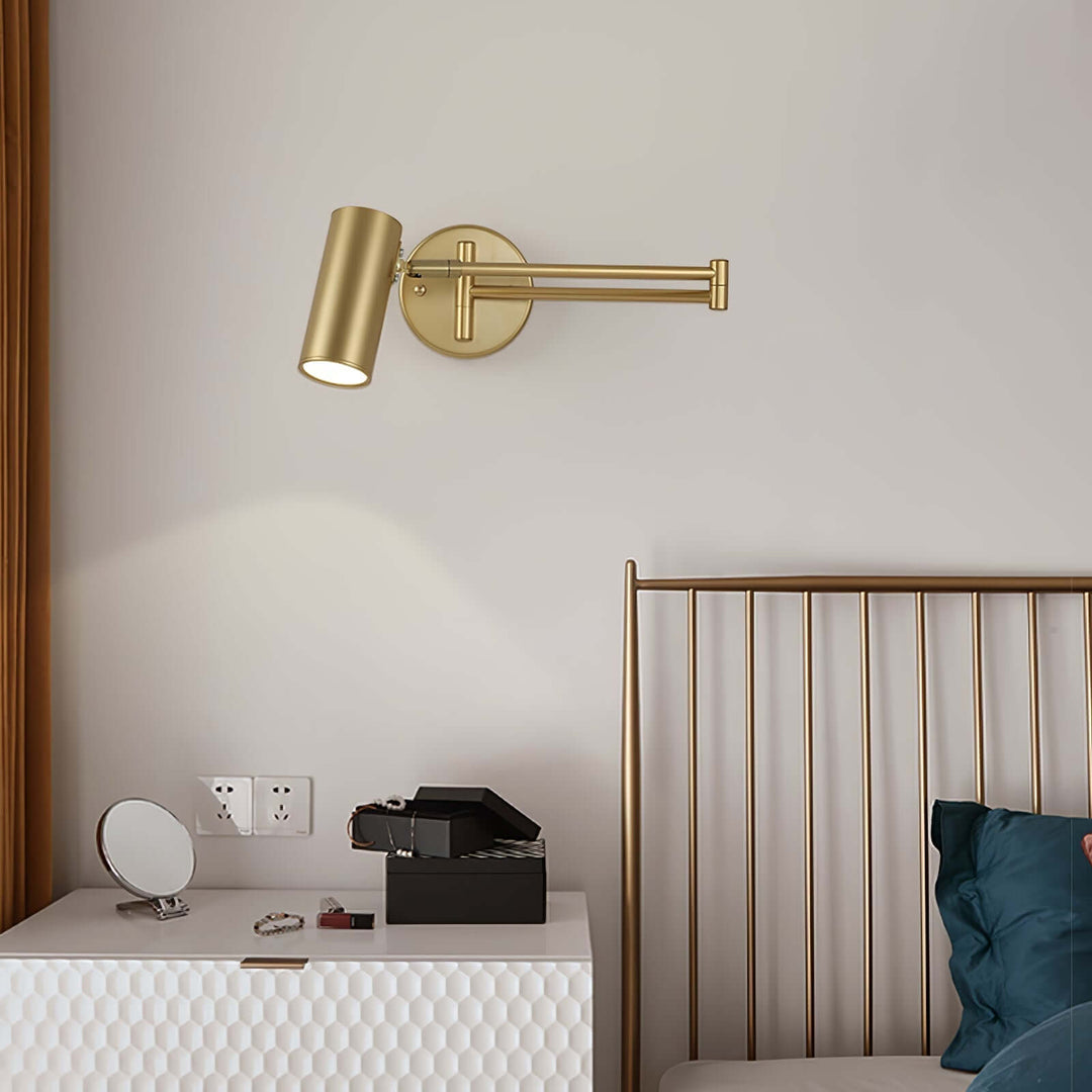 Drejelig LED-væglampe i moderne design