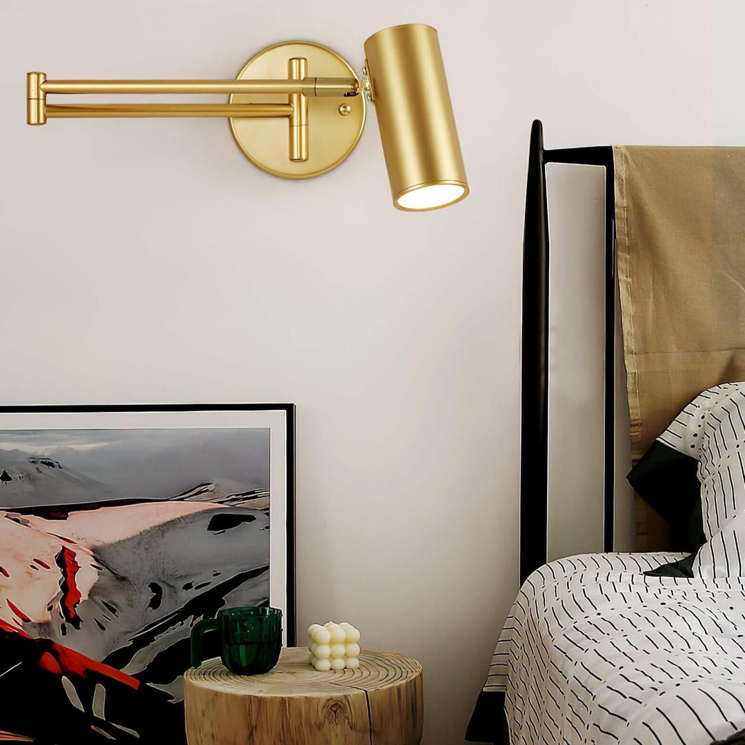 Drejelig LED-væglampe i moderne design