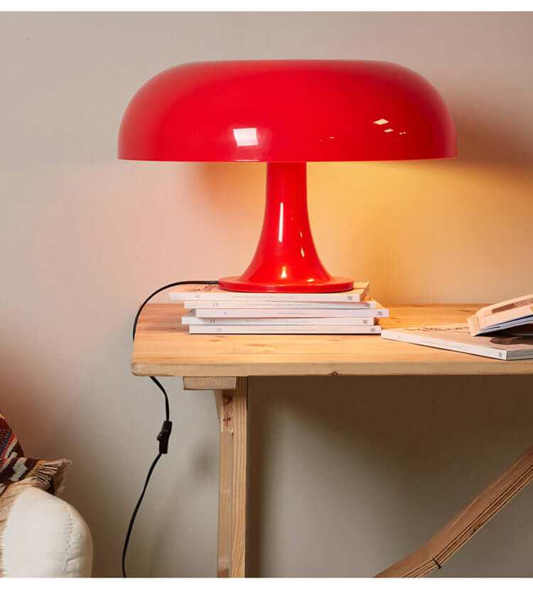 LED Bordlampe med Champignon Design
